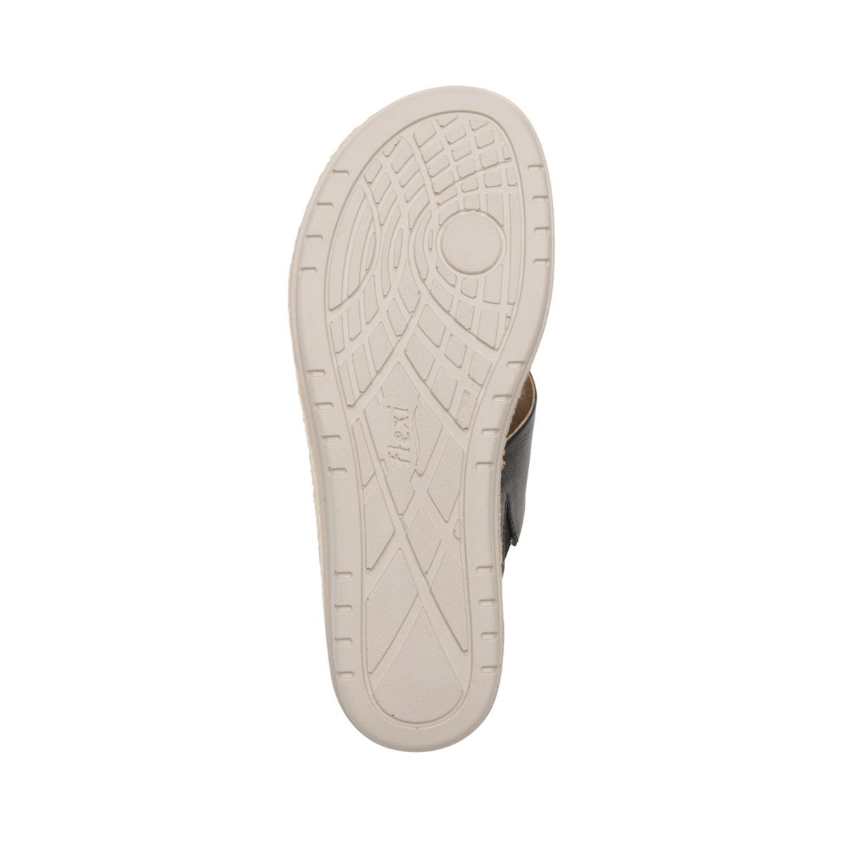 Sandalia Casual Flexi para Mujer con Suela Extra Ligera Estilo 100214 Negro