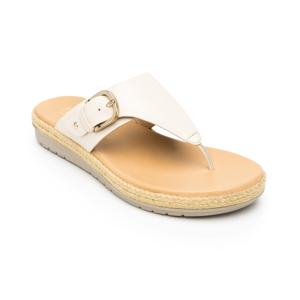 Women's Sandal with Extra Lightweight Sole Style 100221 Beige