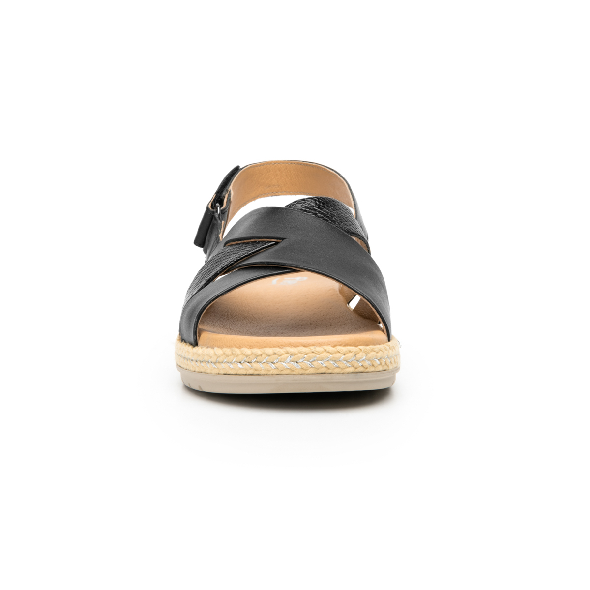 Women's Velcro Sandal Style 100224 Black