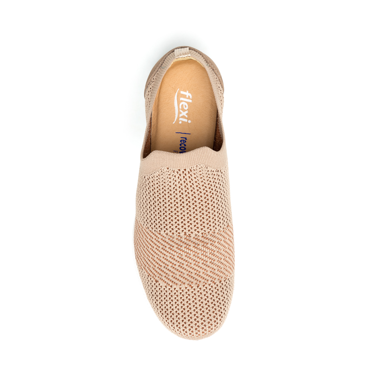 Flat Casual Sport Flexi With Recovery Form Template For Women - Style 101302 Sand