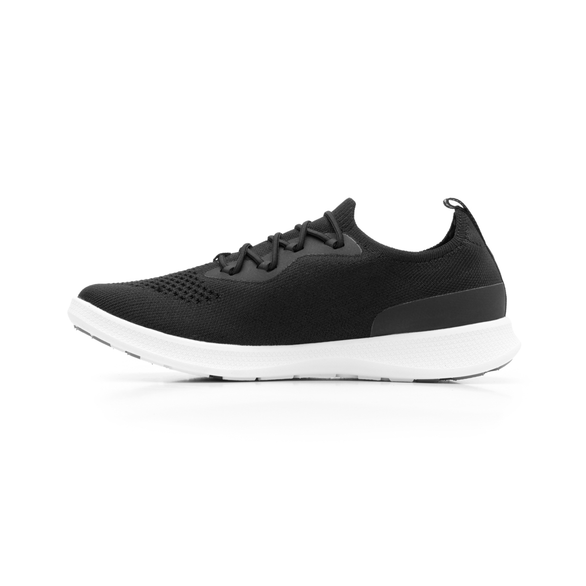 Women's Casual Sport Flexi Self-Adjusting Sneaker - Style 101303 Black