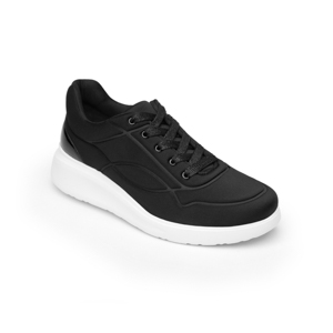 Sneaker Casual Sport Flexi With Extra Lightweight Women's Flowtek Sole - Style 101402 Black Sneaker Casual Sport Flexi With Extra Lightweight Women's Flowtek Sole - Style 101402 Black