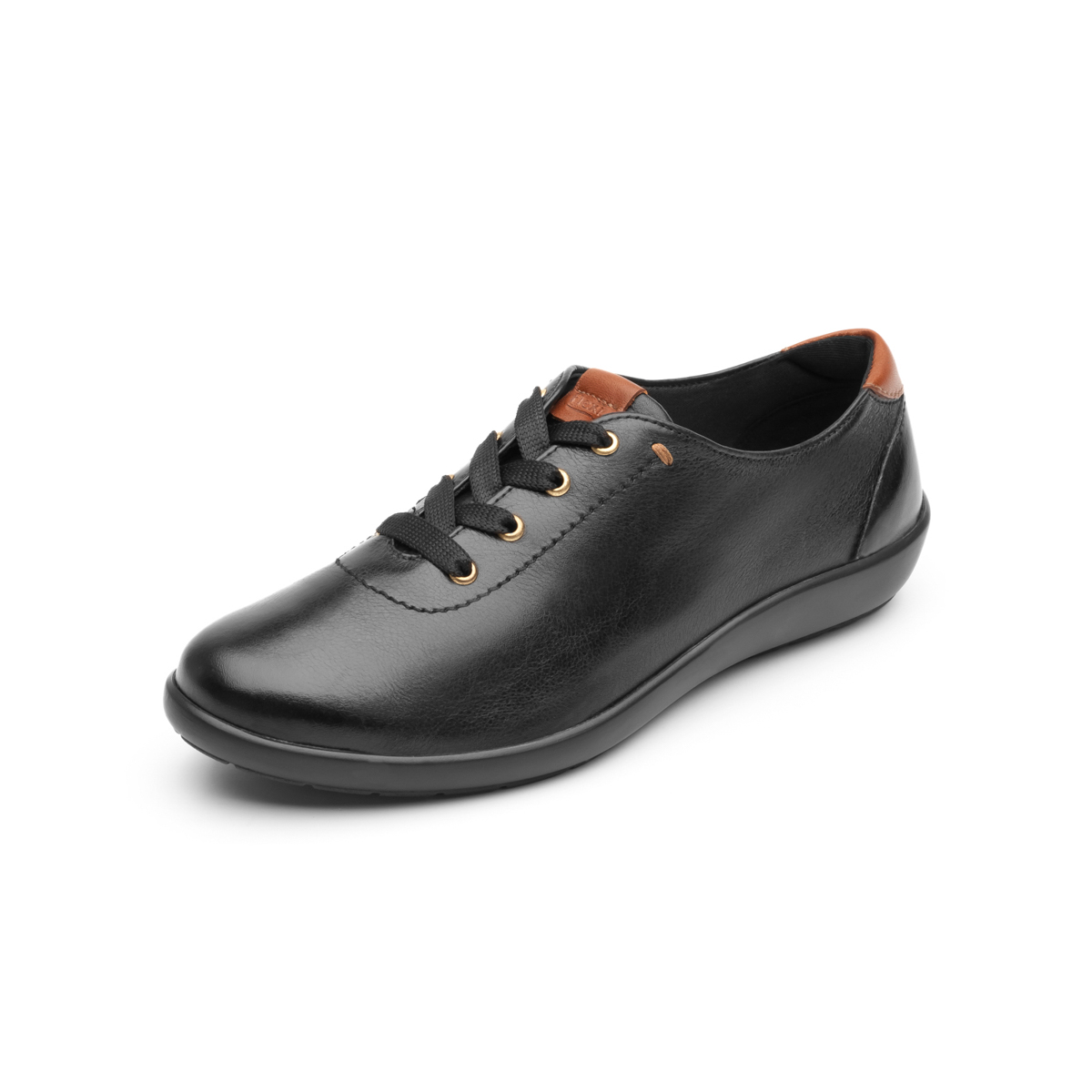 Flexi Women's Soft Walking System Sneaker - Style 101901 Black