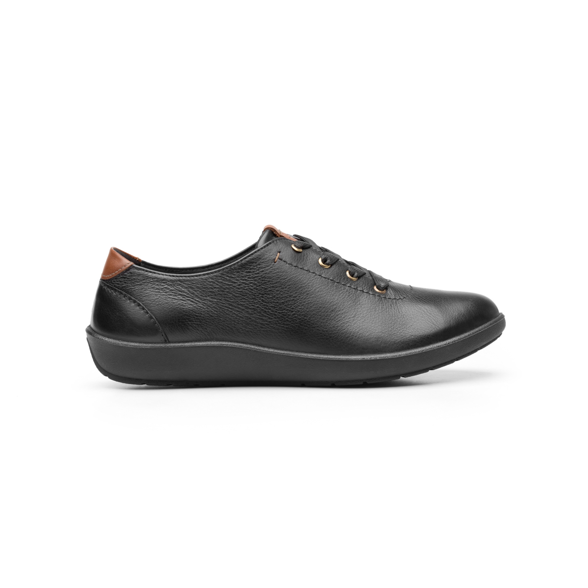 Flexi Women's Soft Walking System Sneaker - Style 101901 Black