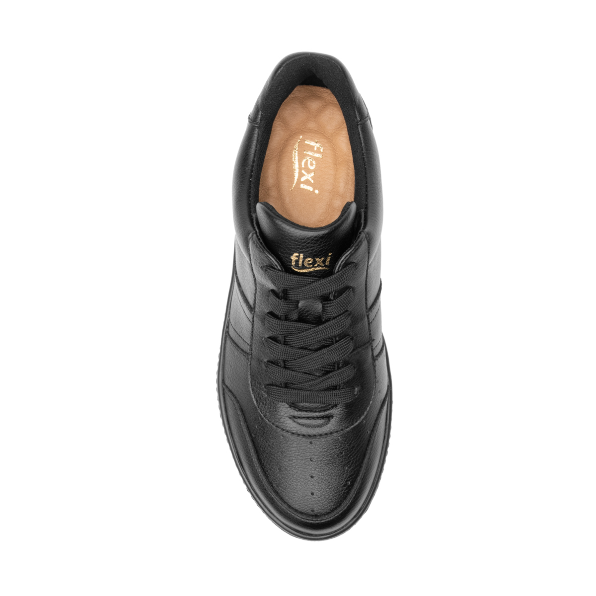 Sneaker Casual Flexi para Mujer con Plantilla Comfort Pad Estilo 103504 Negro