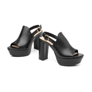 Sandalia Urbana Flexi Con Plataforma Extra Para Mujer - Estilo 103702 Negro Sandalia Urbana Flexi Con Plataforma Extra Para Mujer - Estilo 103702 Negro