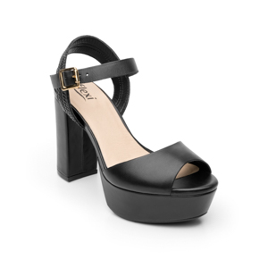 Sandalia Urbana Flexi Con Plataforma Extra Para Mujer - Estilo 103703 Negro Sandalia Urbana Flexi Con Plataforma Extra Para Mujer - Estilo 103703 Negro