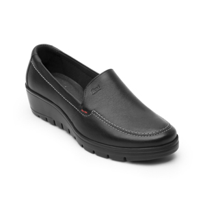 Loafer Con Plataforma Flexi para Mujer con Suela Extra Ligera Estilo 104806 Negro Loafer Con Plataforma Flexi para Mujer con Suela Extra Ligera Estilo 104806 Negro