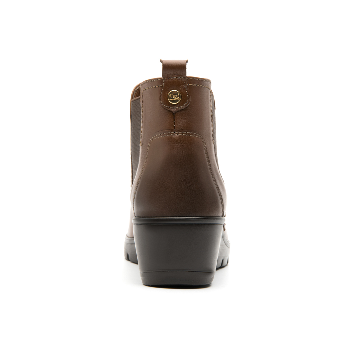 Botín Flexi para Mujer con Suela Extra Ligera Estilo 104814 Whisky