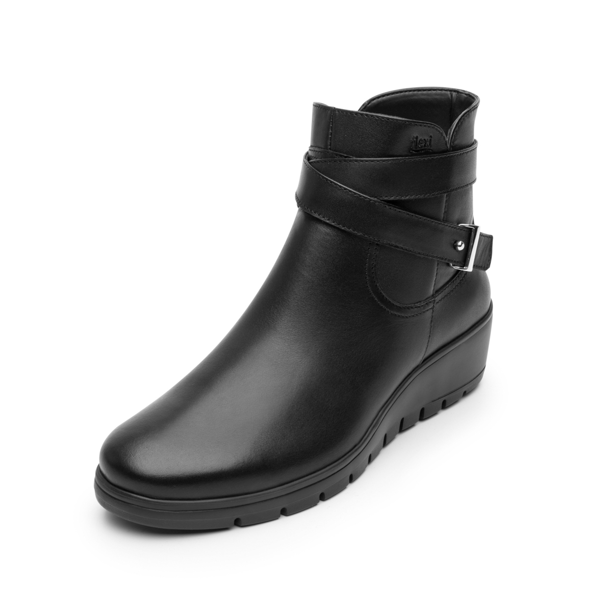 Botín Flexi para Mujer con Cierre Interno Estilo 104815 Negro