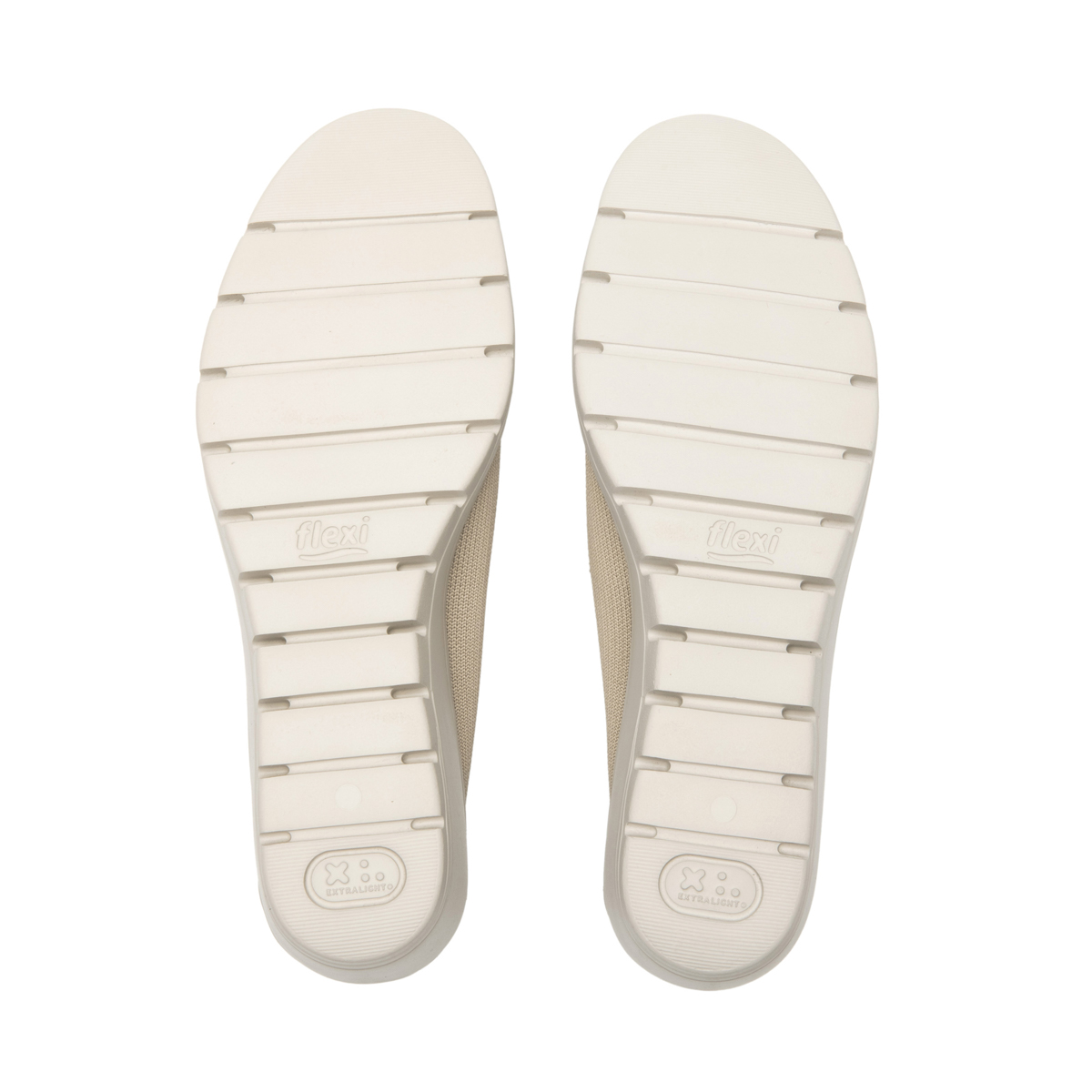 Women's Slip-On Shoe with Extra Lightweight Sole Style 104817 Beige