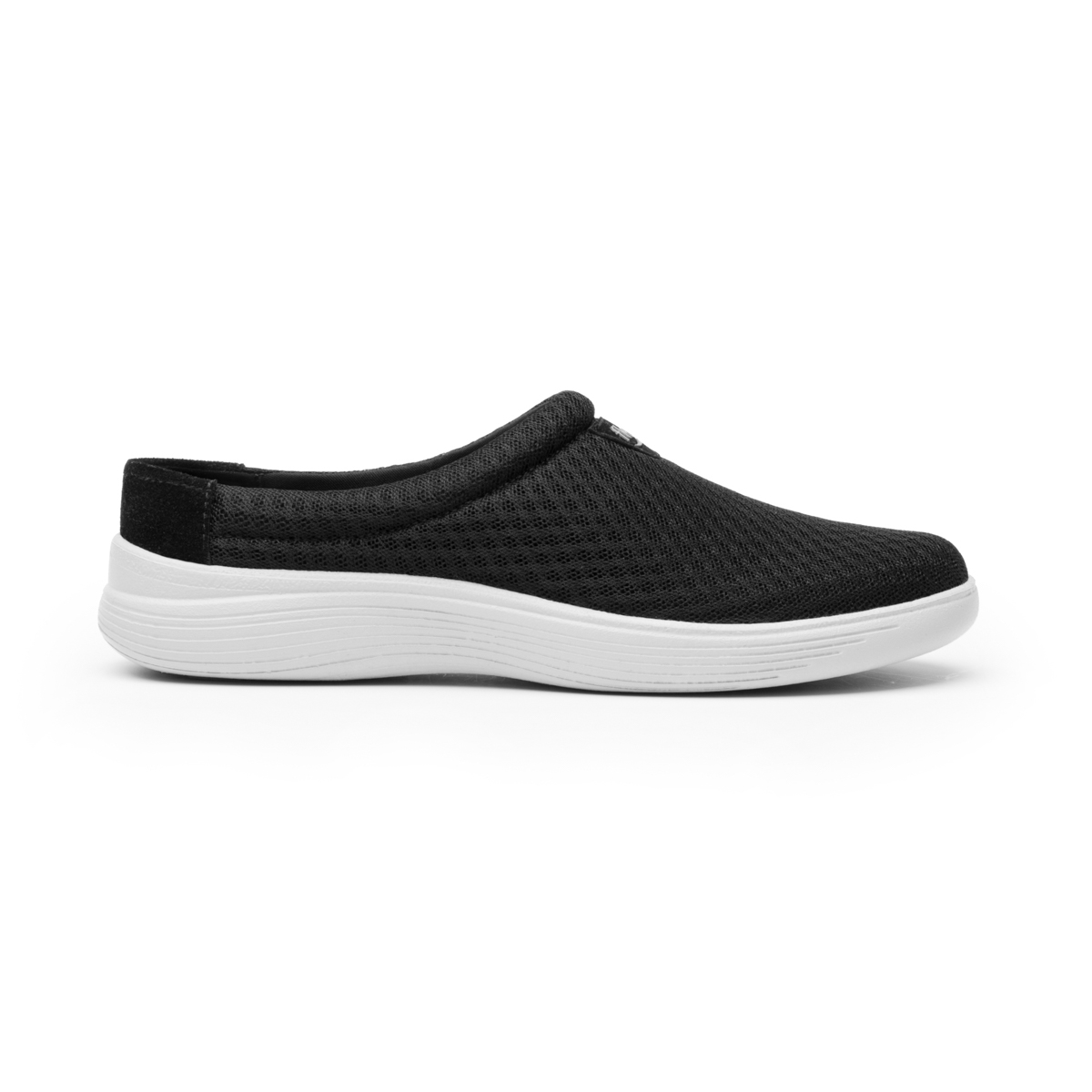Slip On De Malla Flexi para Mujer con Flowtek Estilo 104902 Negro