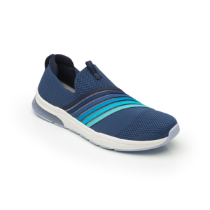 Women's Flexi Elastic Sneaker with Recovery Form System Style 105102 Blue Women's Flexi Elastic Sneaker with Recovery Form System Style 105102 Blue