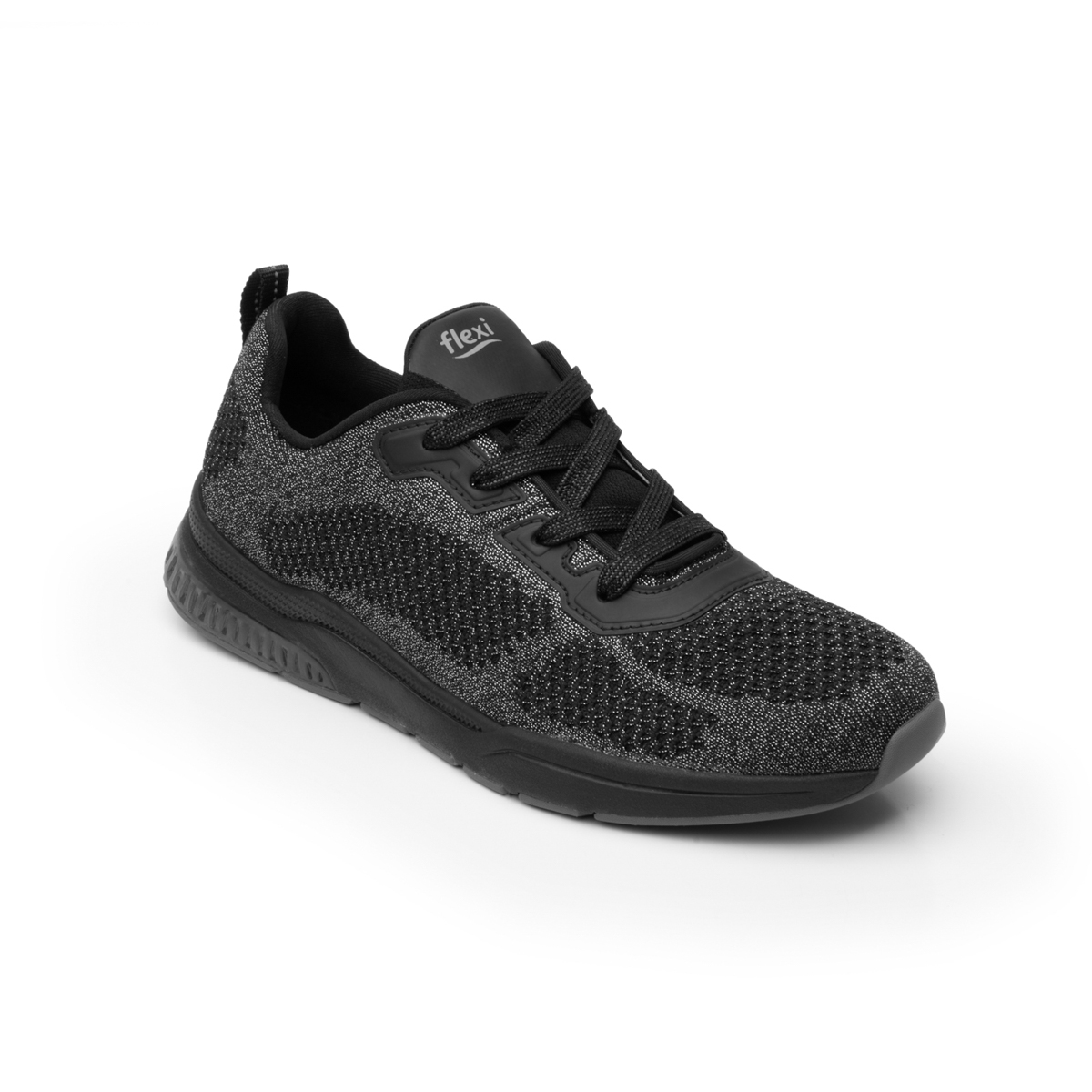 Sneaker Flexi Fabric for Women with Recovery Form System Style 105103 Black