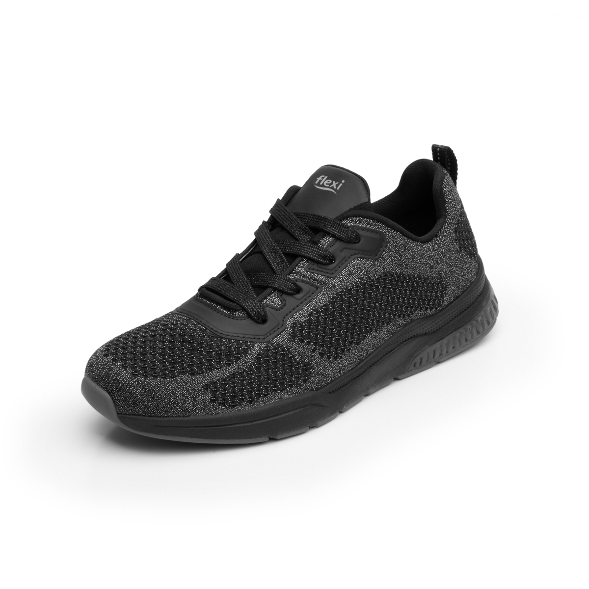 Sneaker Flexi Fabric for Women with Recovery Form System Style 105103 Black