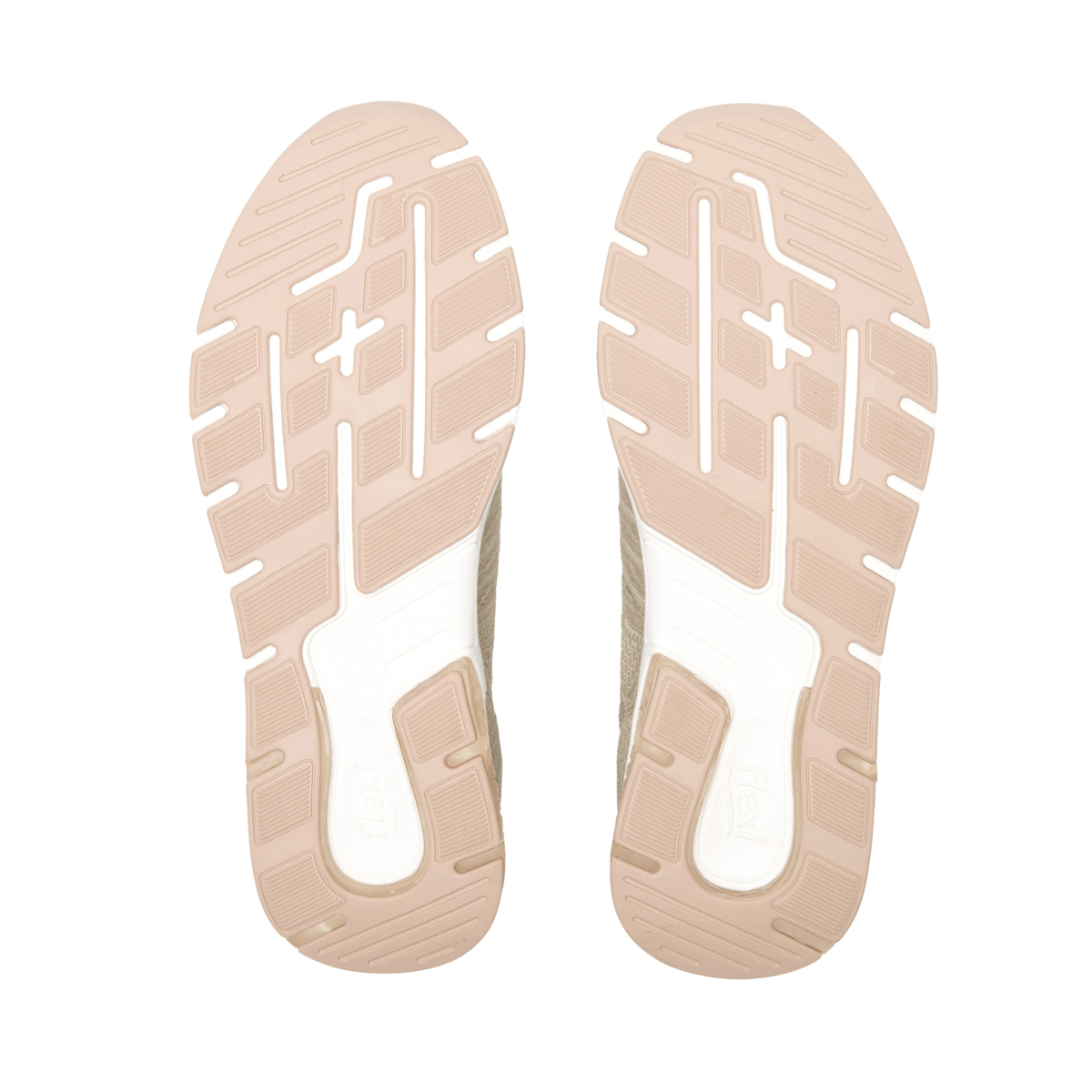 Sneaker Flexi para Mujer con Recovery Form Estilo 105110 Beige