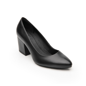 Zapatilla Con Tacón Flexi para Mujer con Tacón ancho Estilo 105901 Negro Zapatilla Con Tacón Flexi para Mujer con Tacón ancho Estilo 105901 Negro