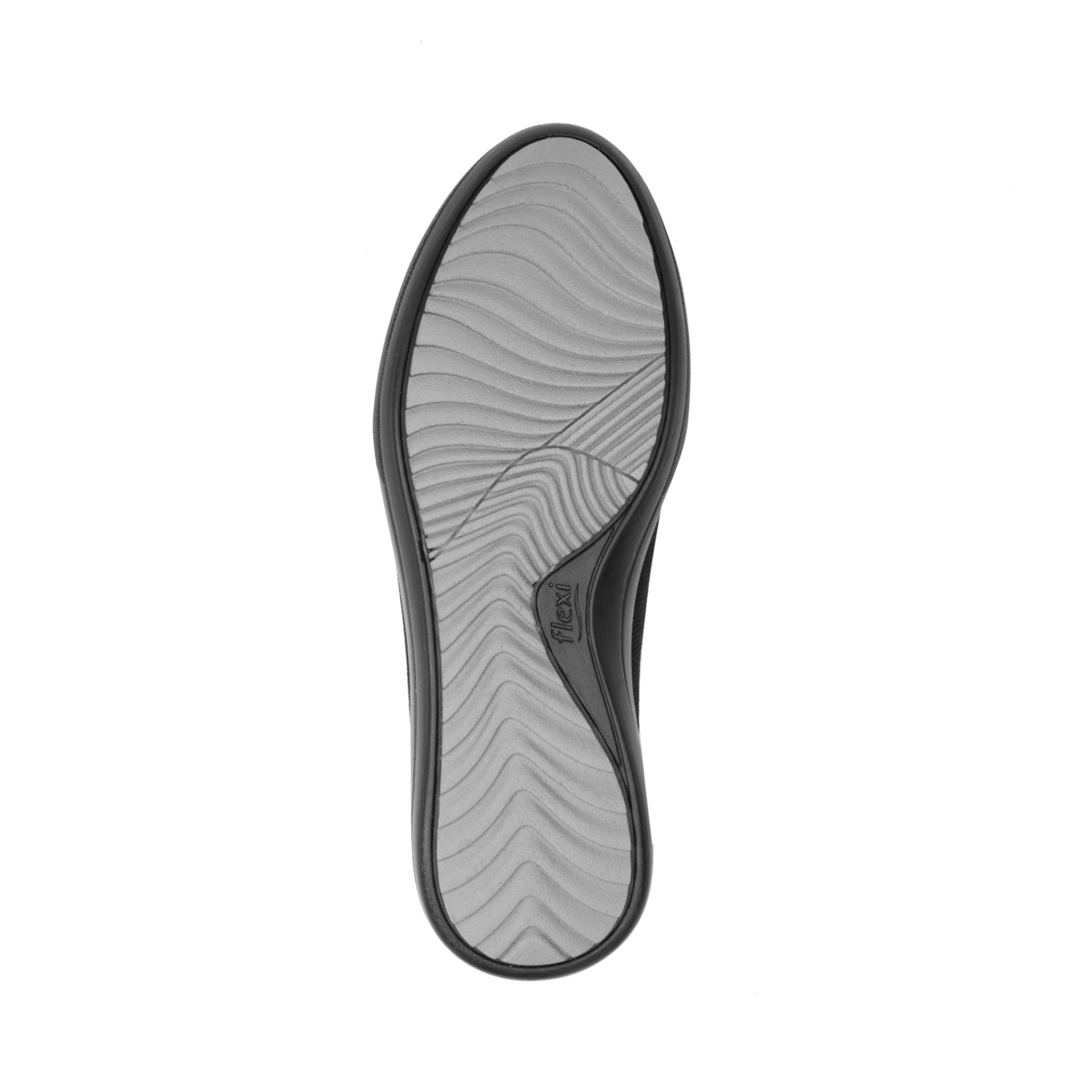 Slip On Casual Flexi para Mujer con Sistema De Mejor Agarre Estilo 106306 Negro