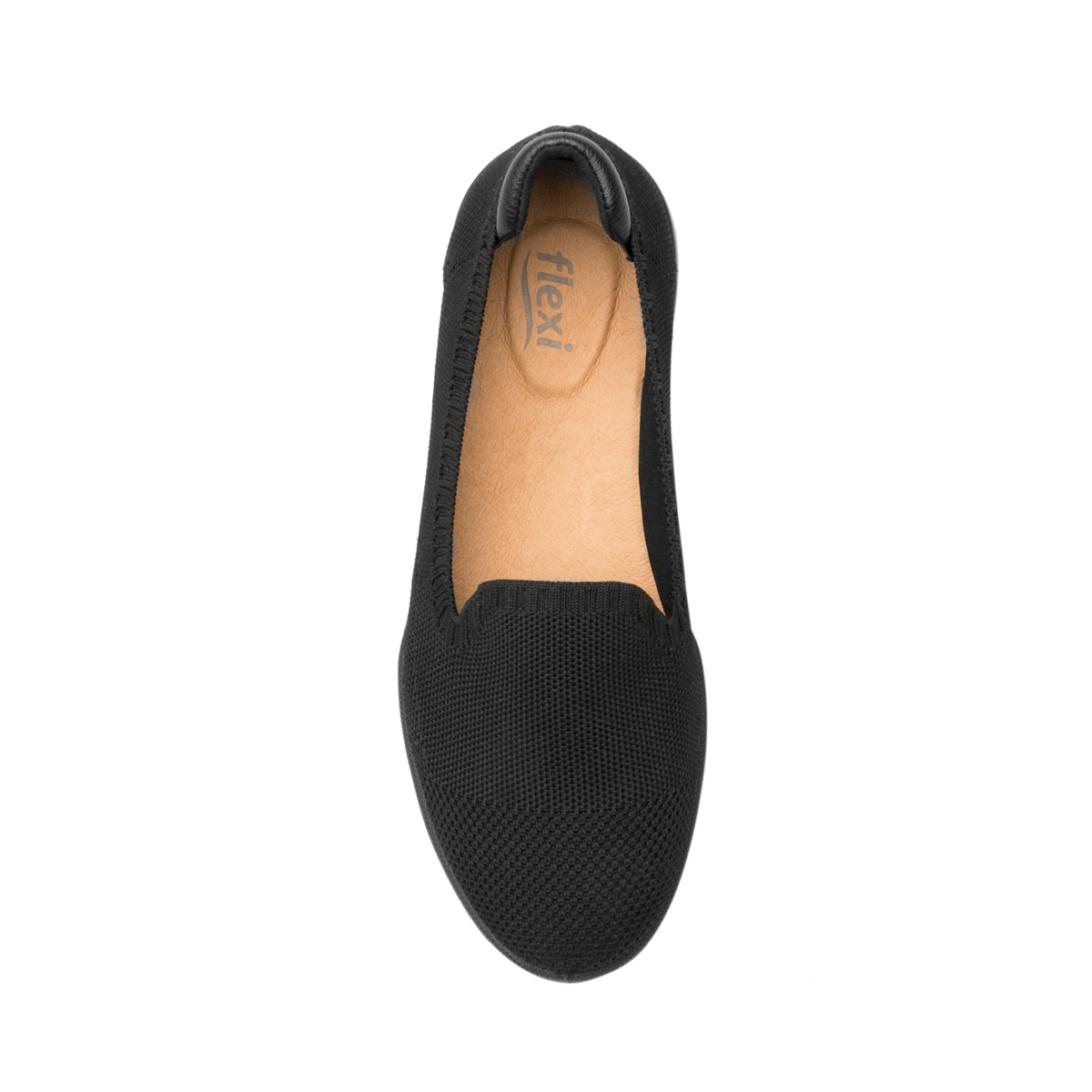 Slip On Casual Flexi para Mujer con Sistema De Mejor Agarre Estilo 106306 Negro