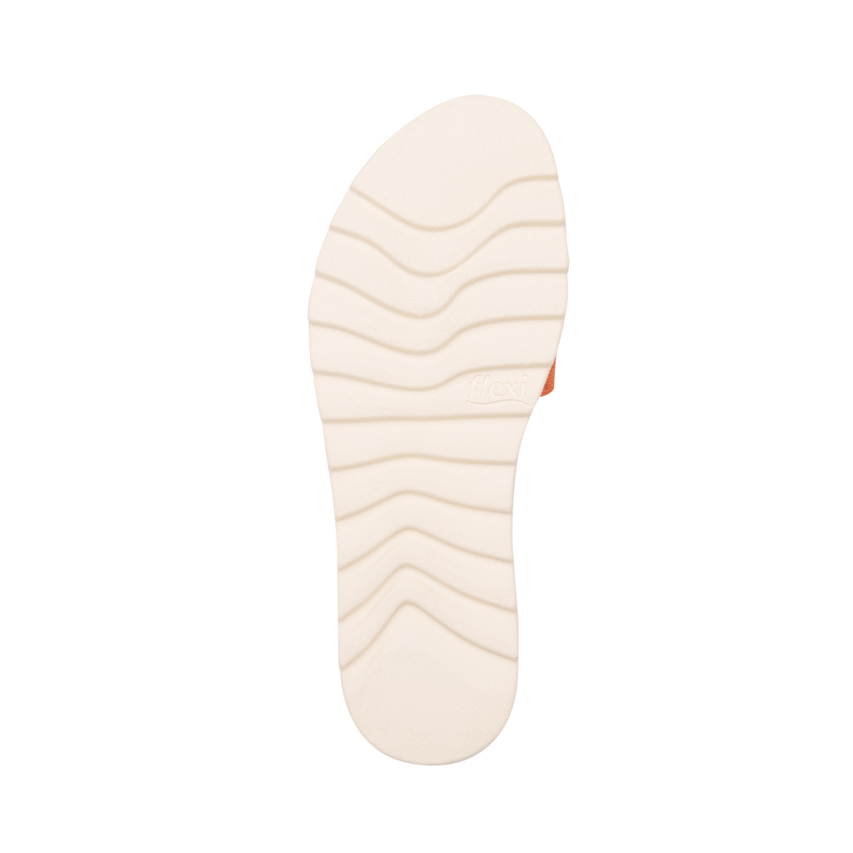 Sandalia Casual Flexi para Mujer con Plantilla Confortable Estilo 107101 Naranja