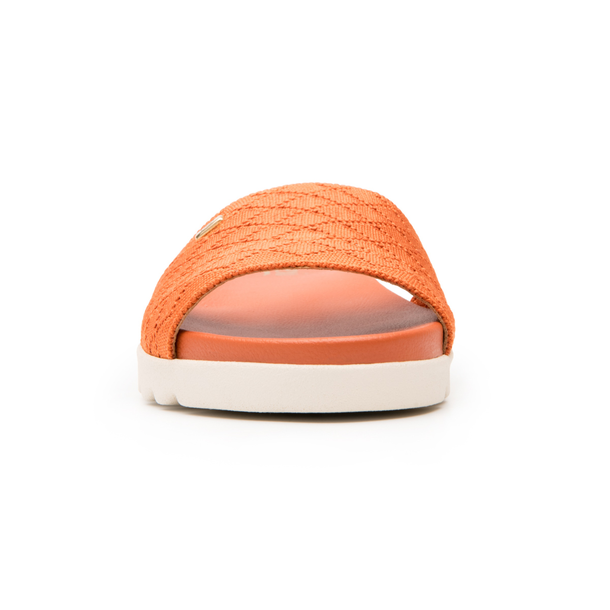 Sandalia Casual Flexi para Mujer con Plantilla Confortable Estilo 107101 Naranja