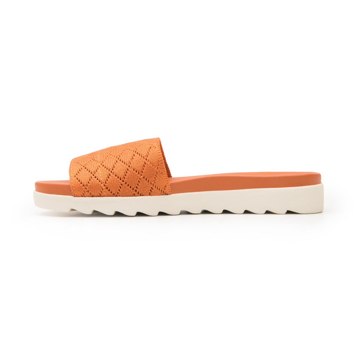 Sandalia Casual Flexi para Mujer con Plantilla Confortable Estilo 107101 Naranja