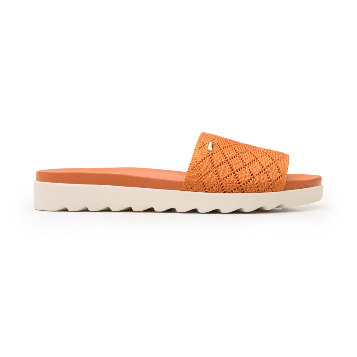 Sandalia Casual Flexi para Mujer con Plantilla Confortable Estilo 107101 Naranja