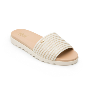 Women's Sandal with Anatomic Insole Style 107112 Beige