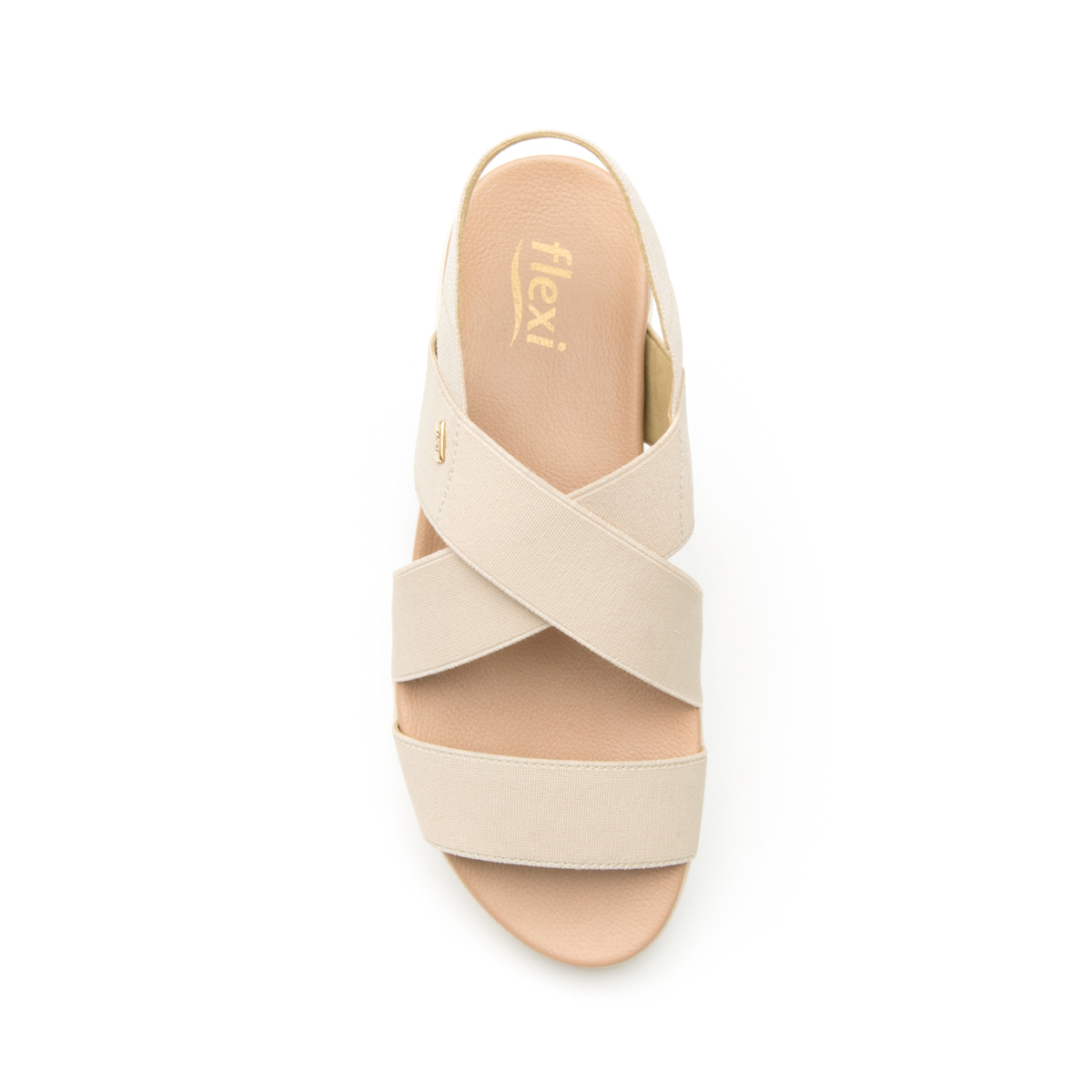 Women's Sandal with Anatomic Insole Style 107113 Beige