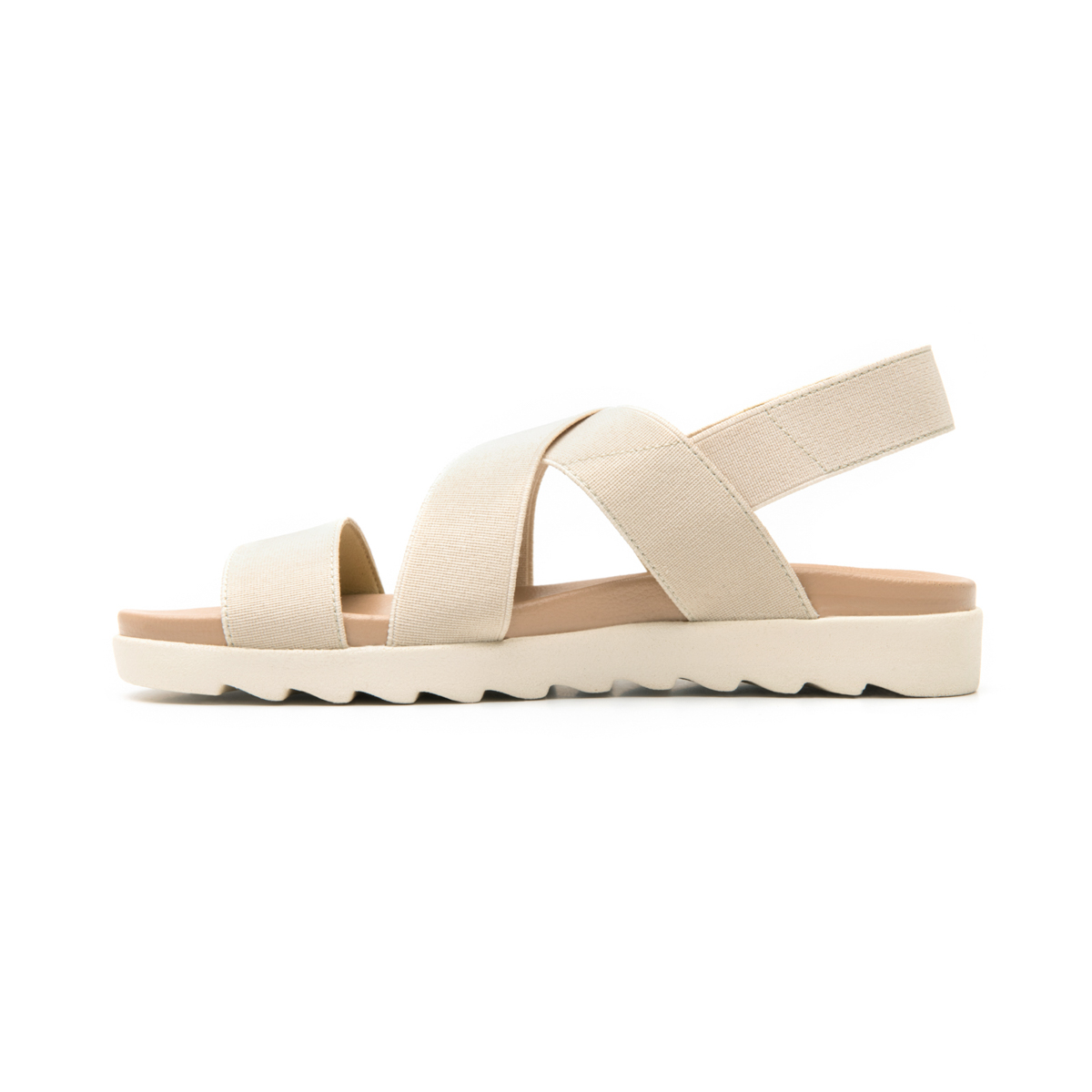 Women's Sandal with Anatomic Insole Style 107113 Beige