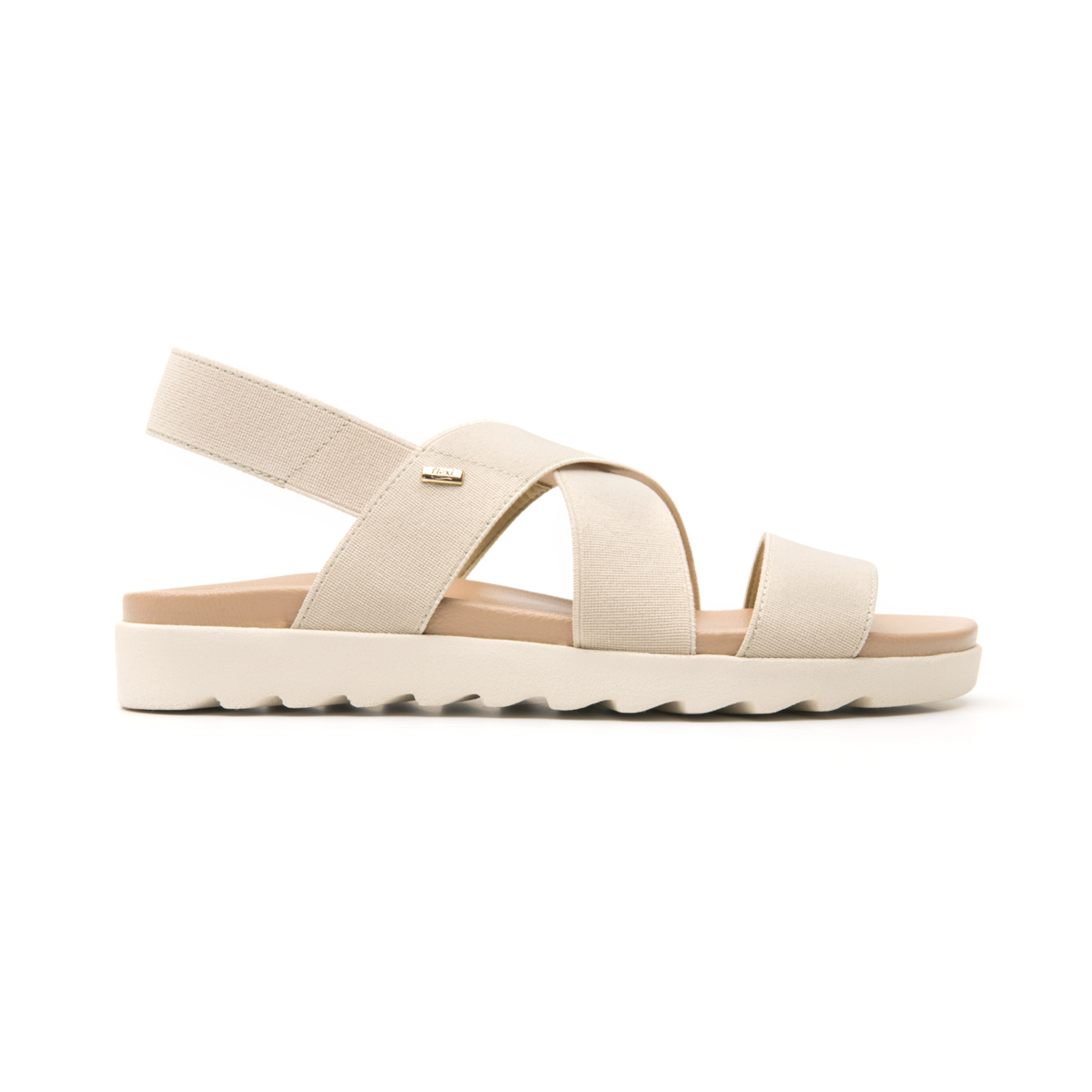 Women's Sandal with Anatomic Insole Style 107113 Beige