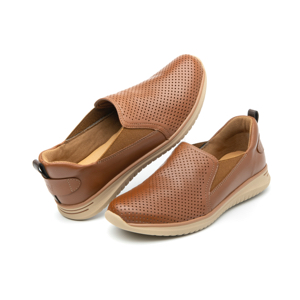 Women´s Flexi Sneaker with Extra Lightweight Sole Style 107601 Tan