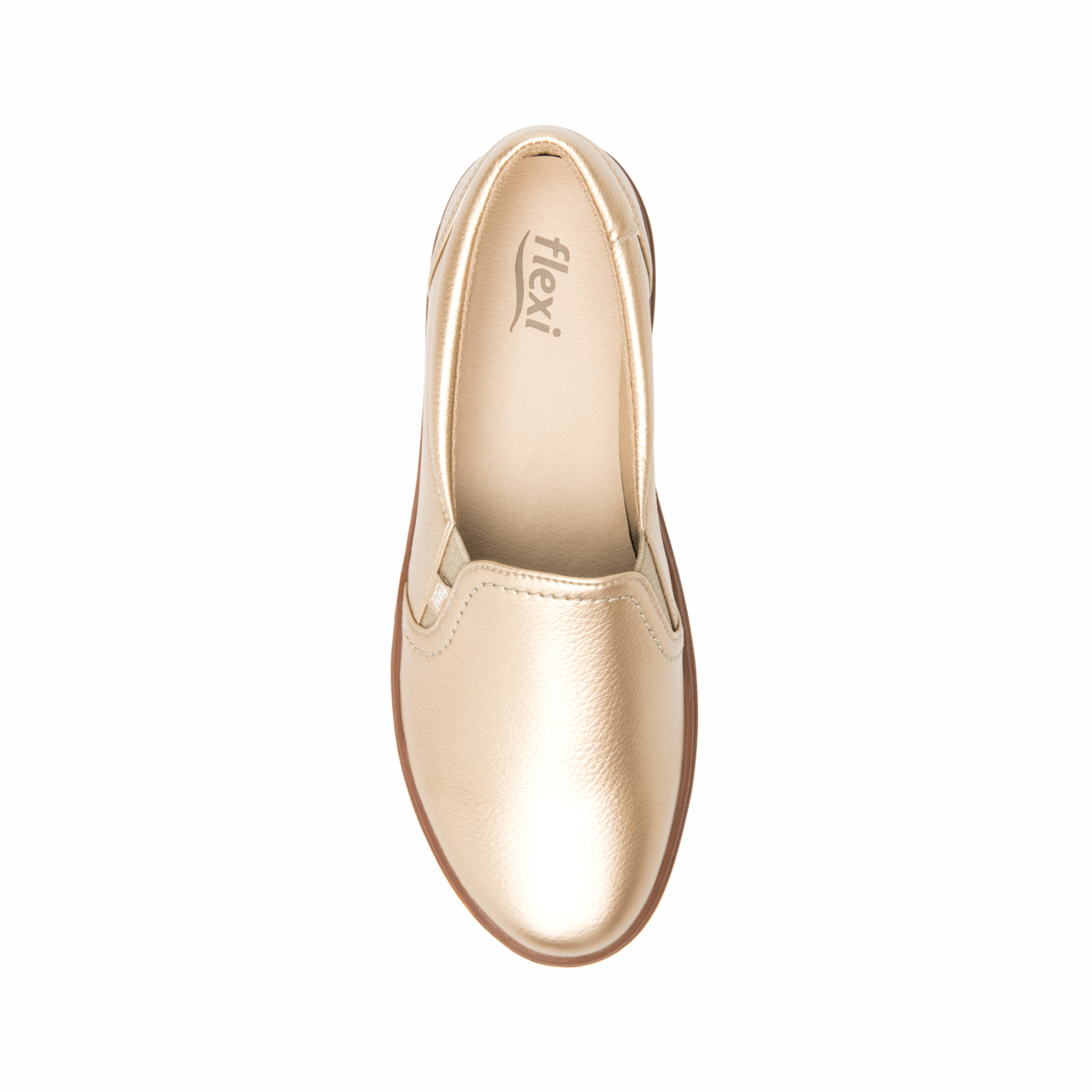 Women's Slip On Sneaker Style 107701 Gold