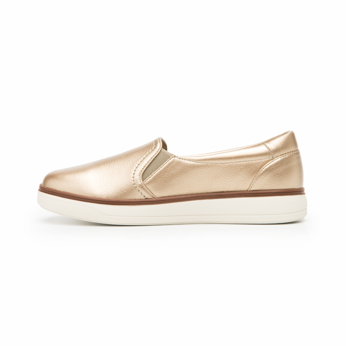 Women's Slip On Sneaker Style 107701 Gold