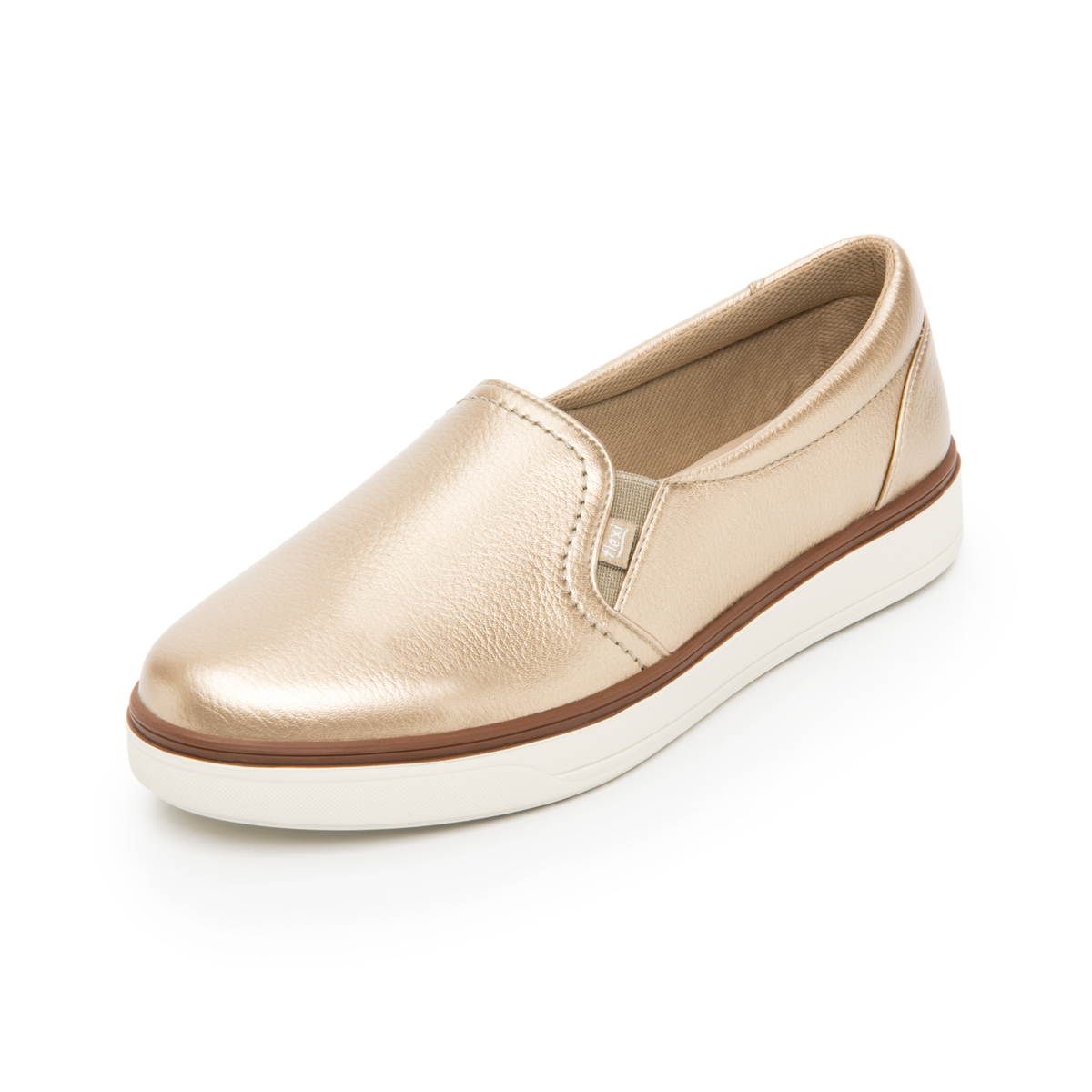 Women's Slip On Sneaker Style 107701 Gold