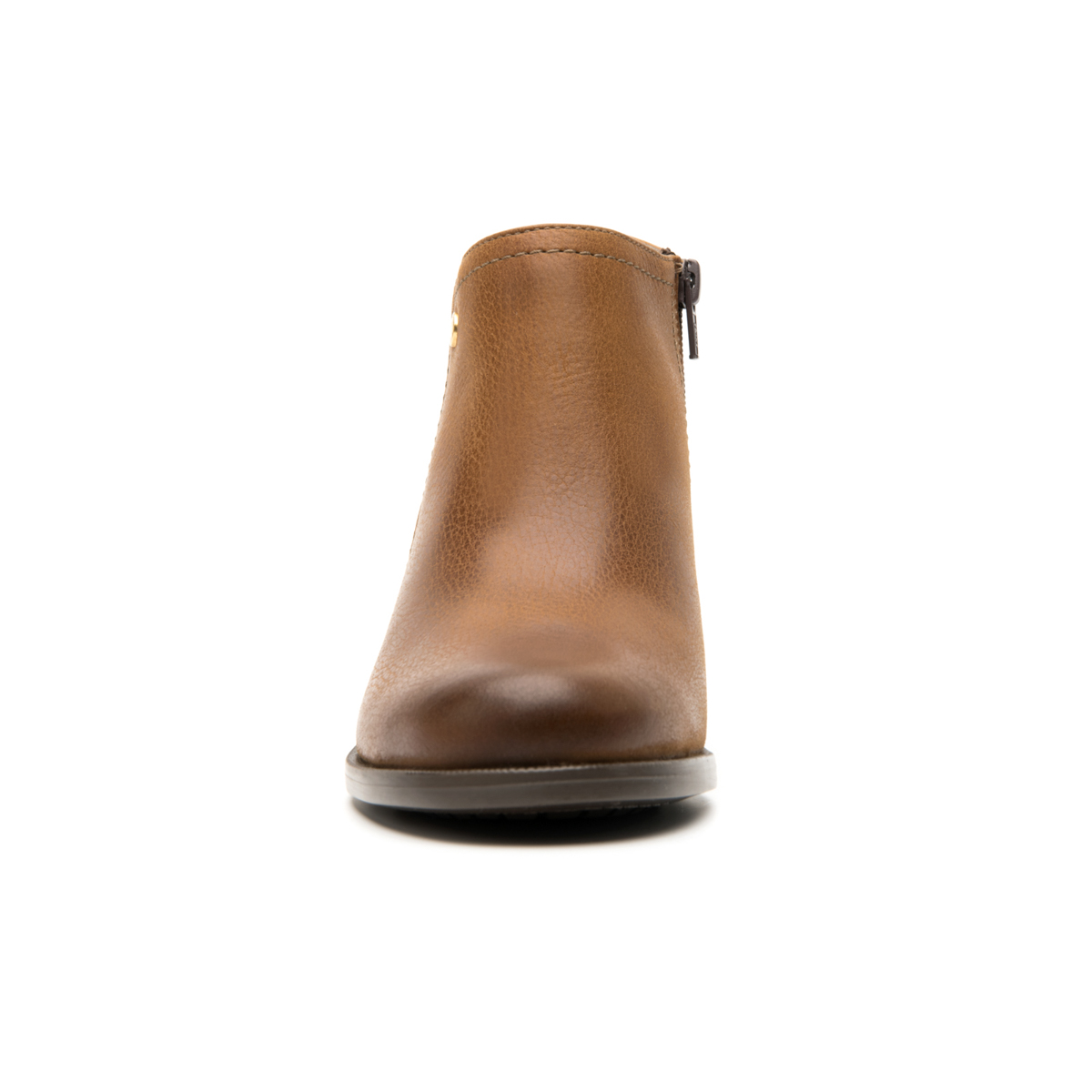 Women's Ankle Boot with Internal Zipper Style 109201 Honey