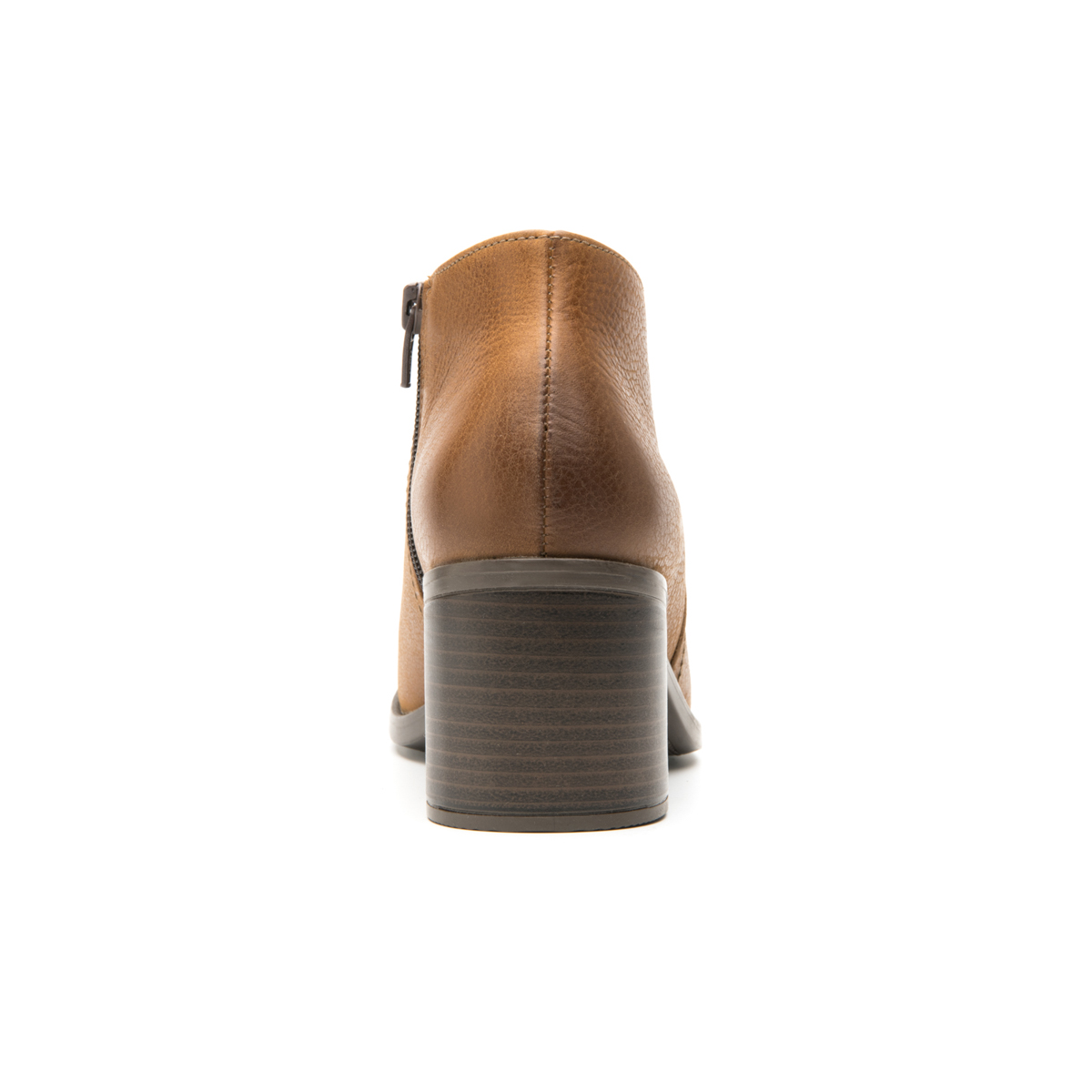 Women's Ankle Boot with Internal Zipper Style 109201 Honey