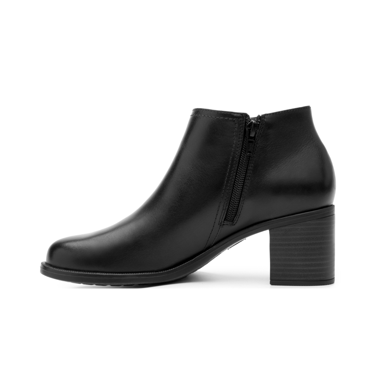 Women's Bootie with Internal Zipper Style 109201 Black