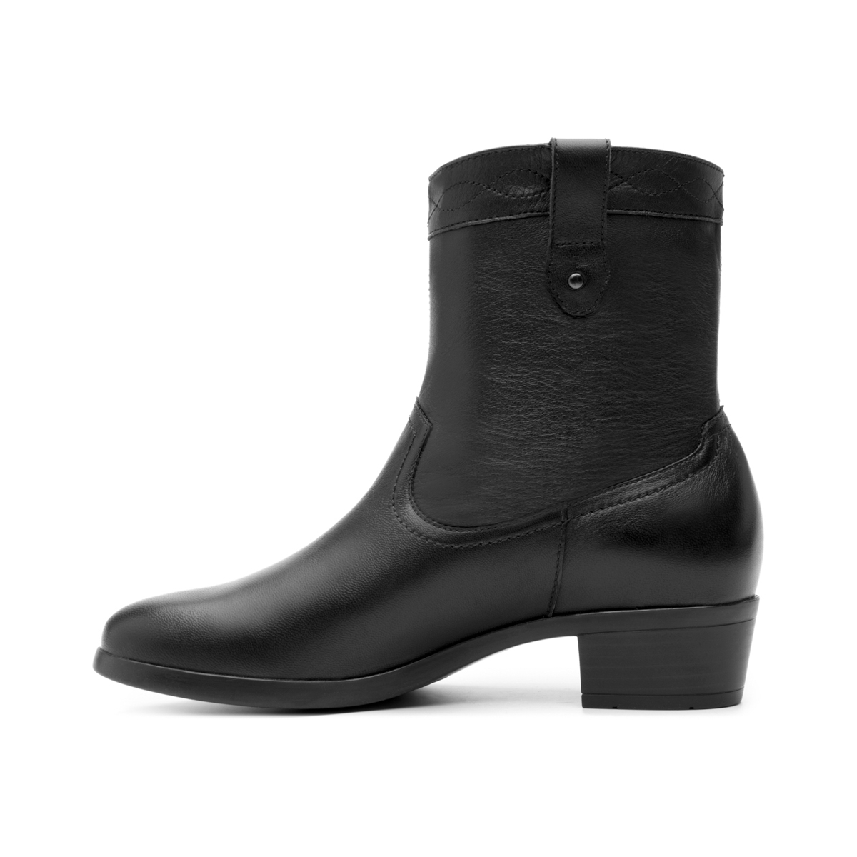 Bota De Tacón Flexi para Mujer Estilo 110010 Negro