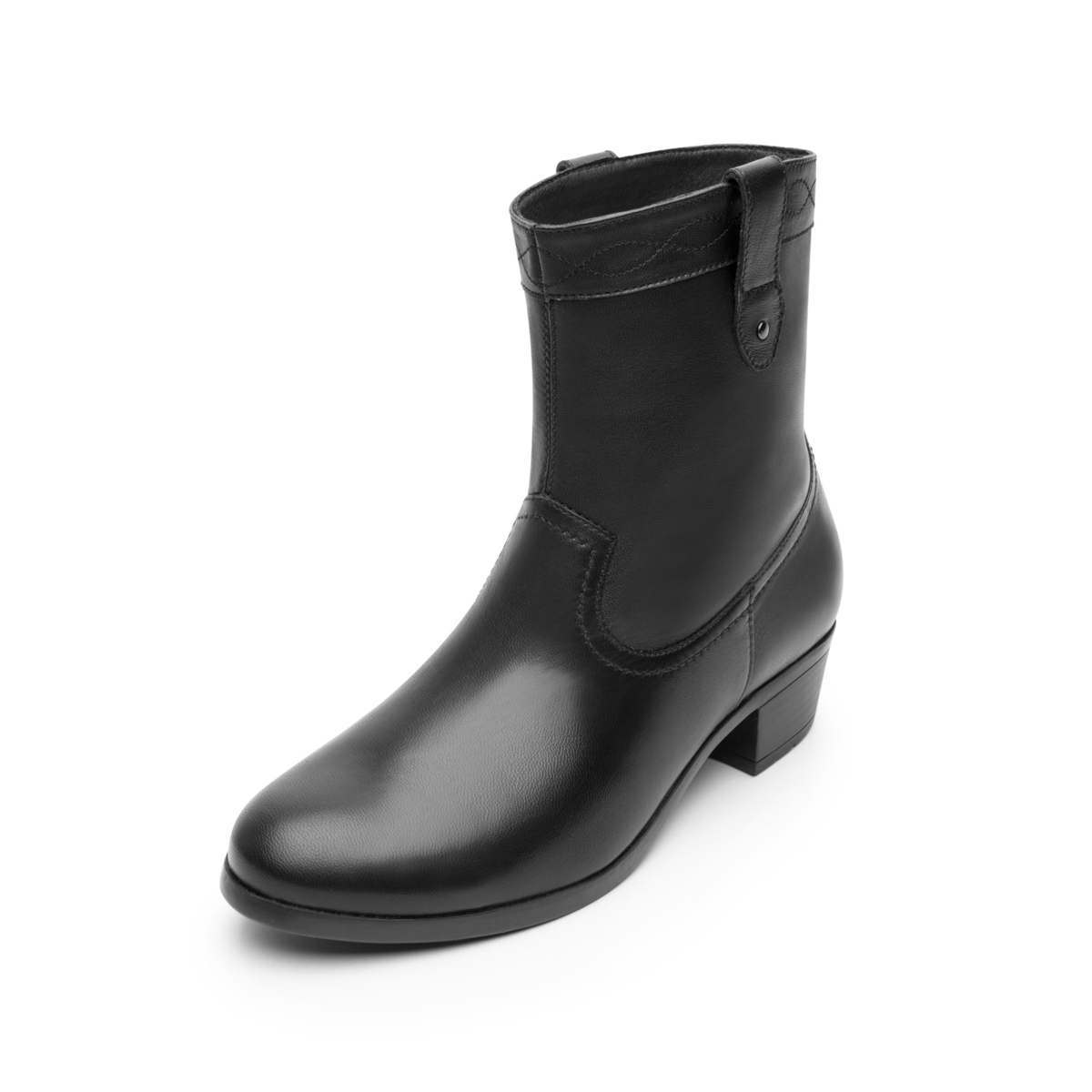 Bota De Tacón Flexi para Mujer Estilo 110010 Negro