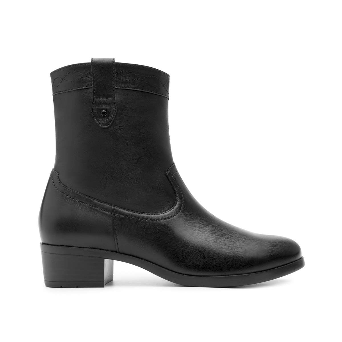 Bota De Tacón Flexi para Mujer Estilo 110010 Negro