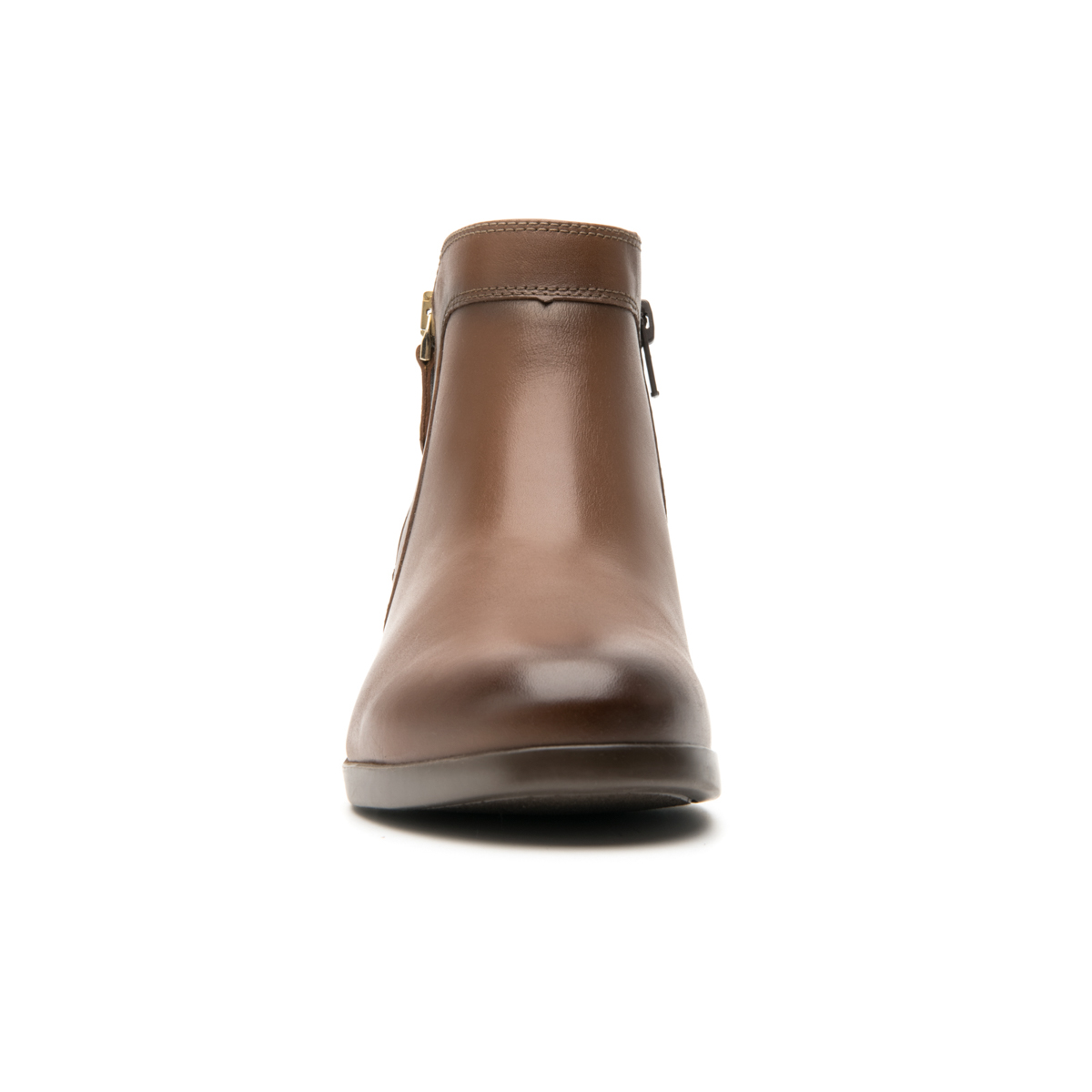 Botín De Tacón Flexi para Mujer Estilo 110011 Café