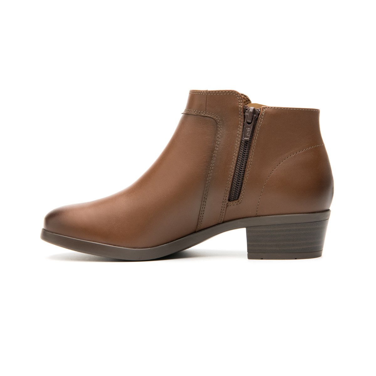 Botín De Tacón Flexi para Mujer Estilo 110011 Café
