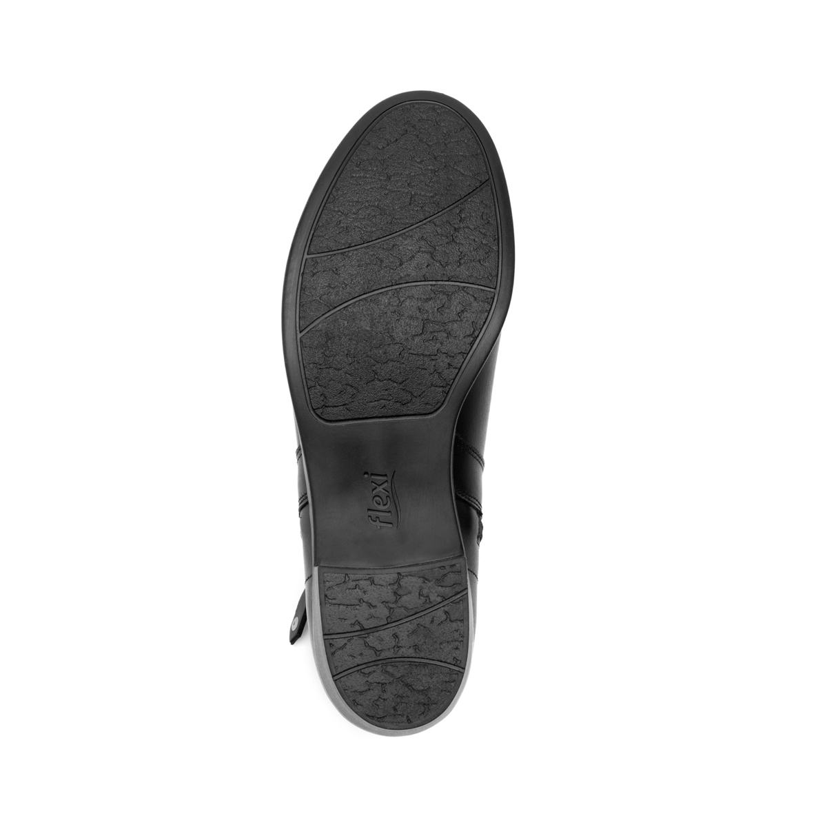 Botín De Tacón Flexi para Mujer Estilo 110011 Negro