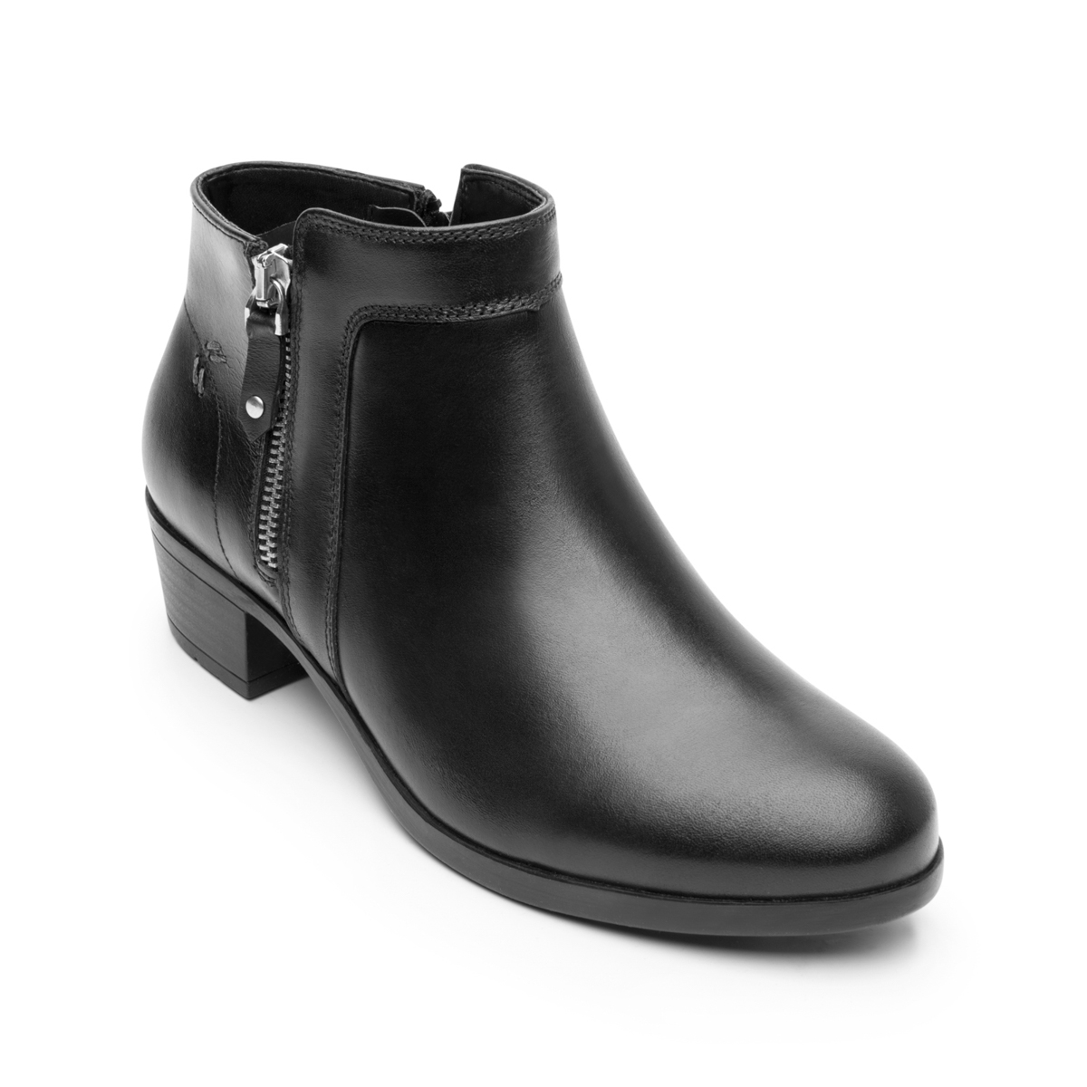 Botín De Tacón Flexi para Mujer Estilo 110011 Negro