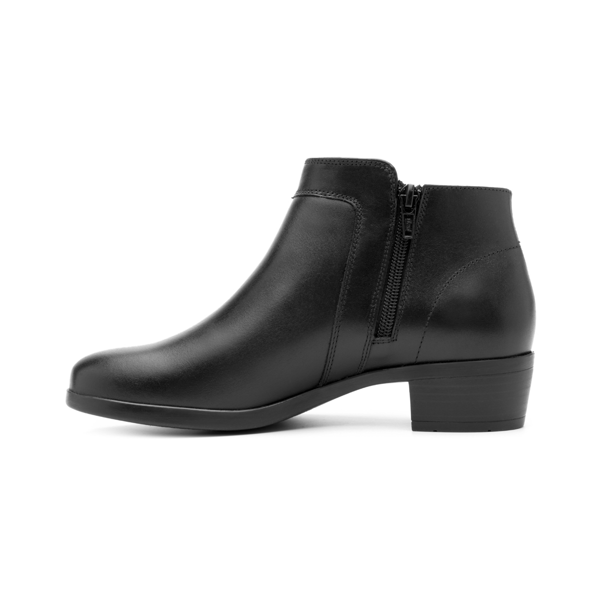 Botín De Tacón Flexi para Mujer Estilo 110011 Negro