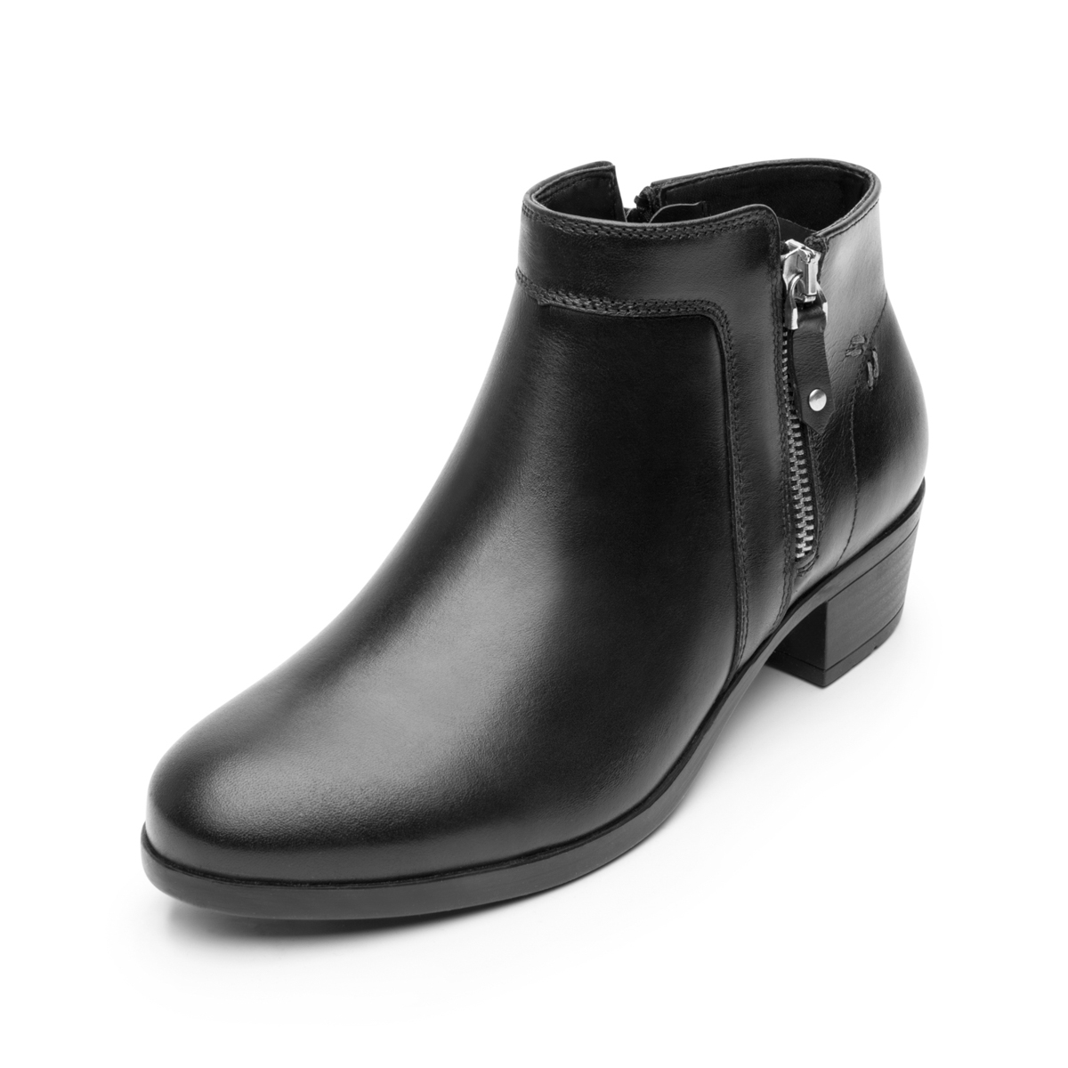 Botín De Tacón Flexi para Mujer Estilo 110011 Negro