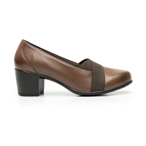 Women's Leather Shoe Style 110403 Coffee