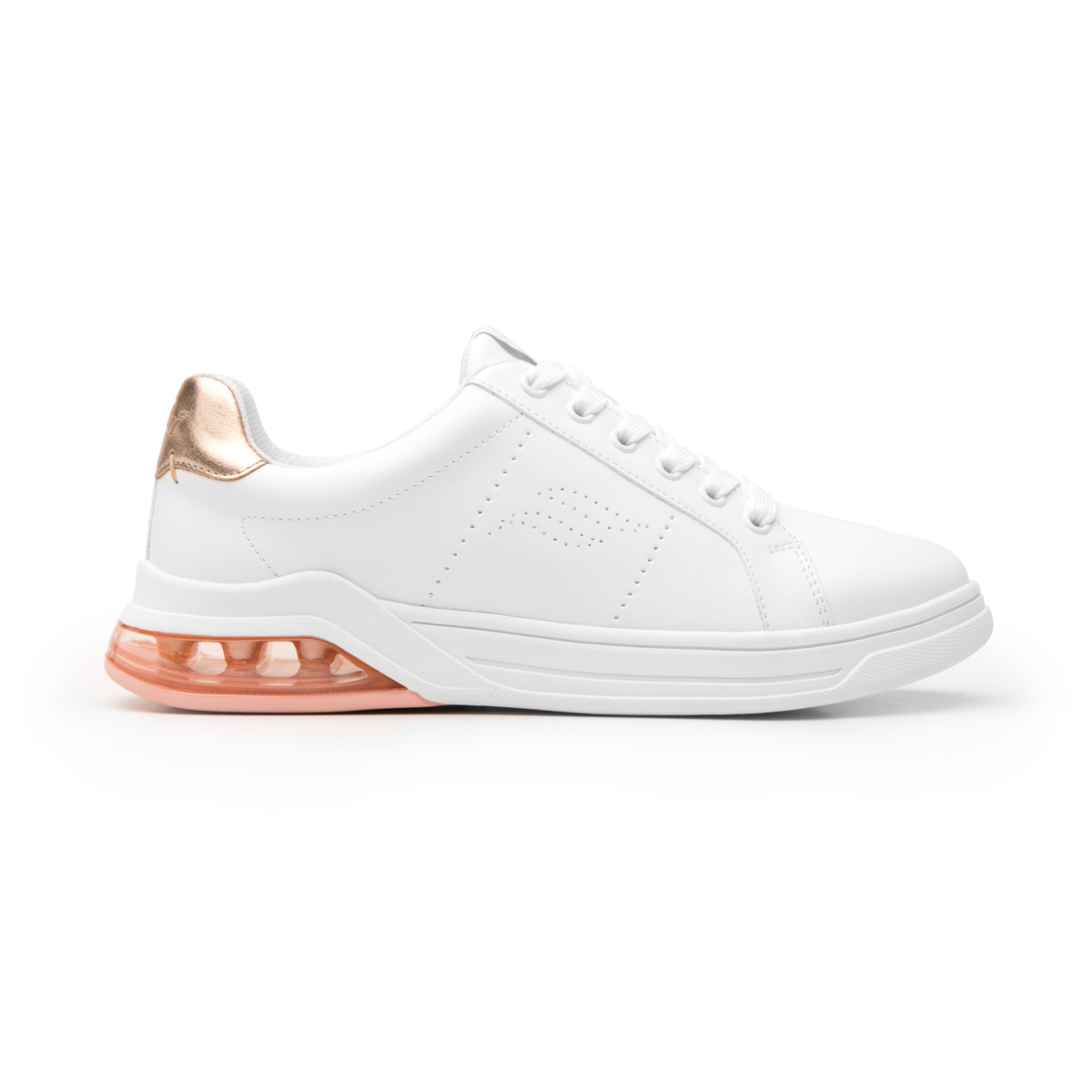 Sneaker Urbano Flexi para Mujer con Air Shock Estilo 113701 Blanco
