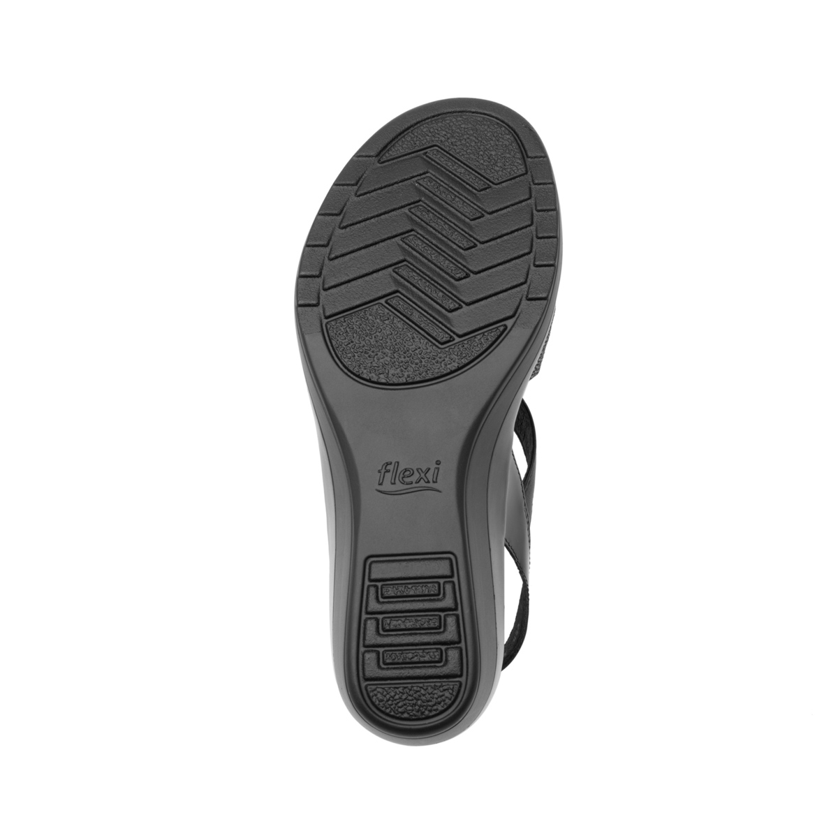 Sandalia Casual Flexi para Mujer Estilo 116001 Negro